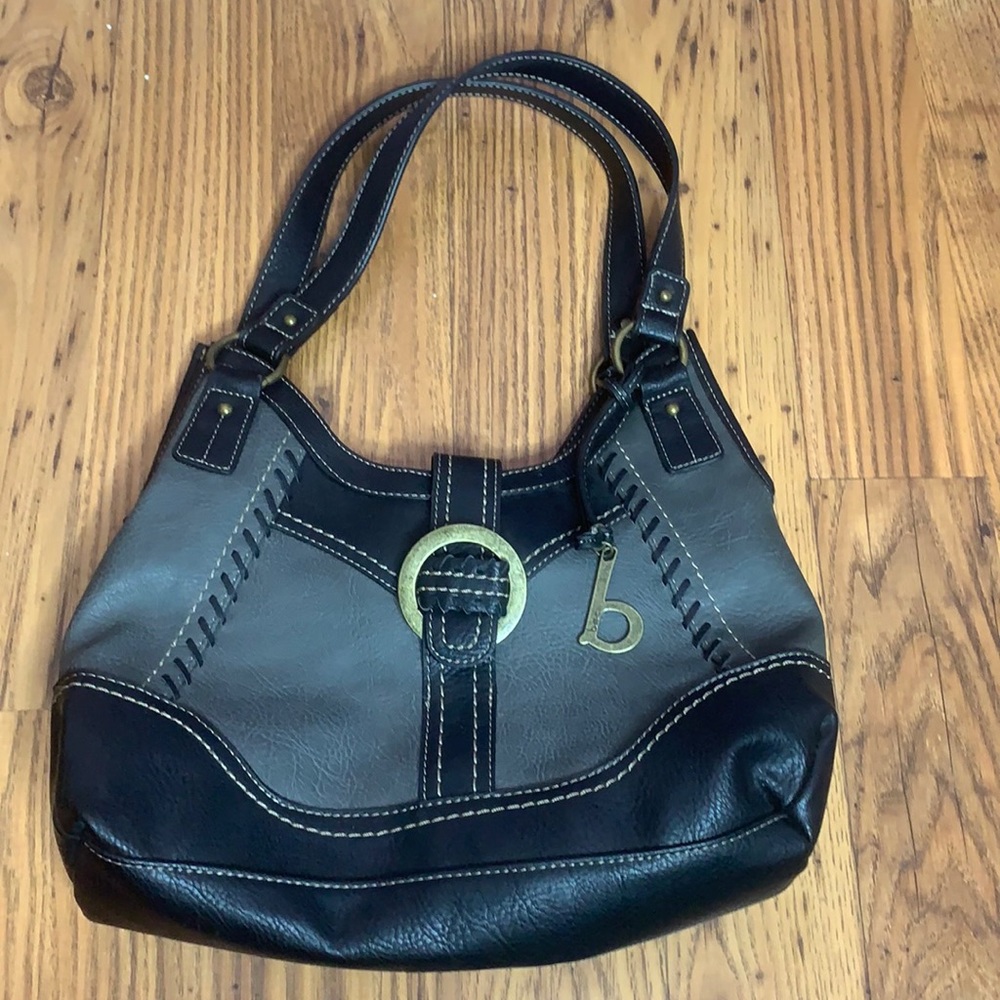 b.ø.c Born Concept shoulder bag
Black and Charcoal grey